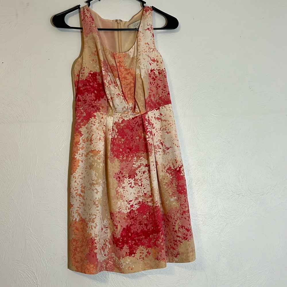 Loft petite floral dress